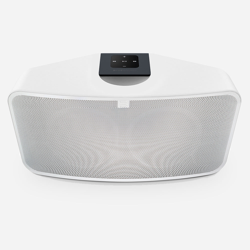 Bluesound PULSE 2i wireless speaker white | front | Holburn Online