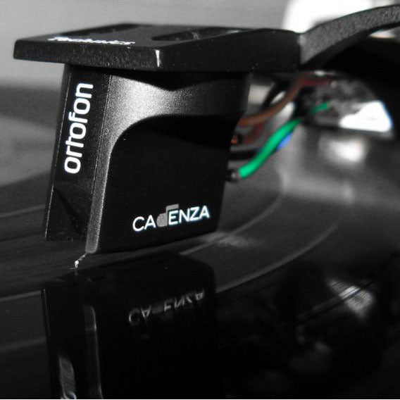 Ortofon | Cadenza Black Cartridge | Moving Coil | On Tonearm | Lifestyle Shot | Holburn Online