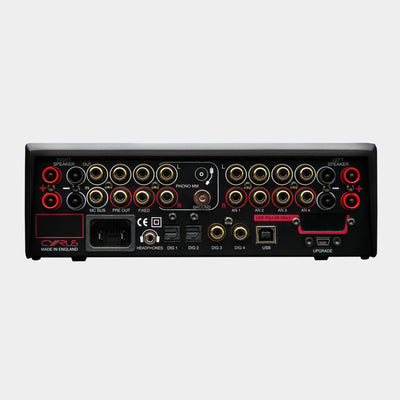 Cyrus i9-XR Integrated Amplifier Black | Rear | Holburn Online