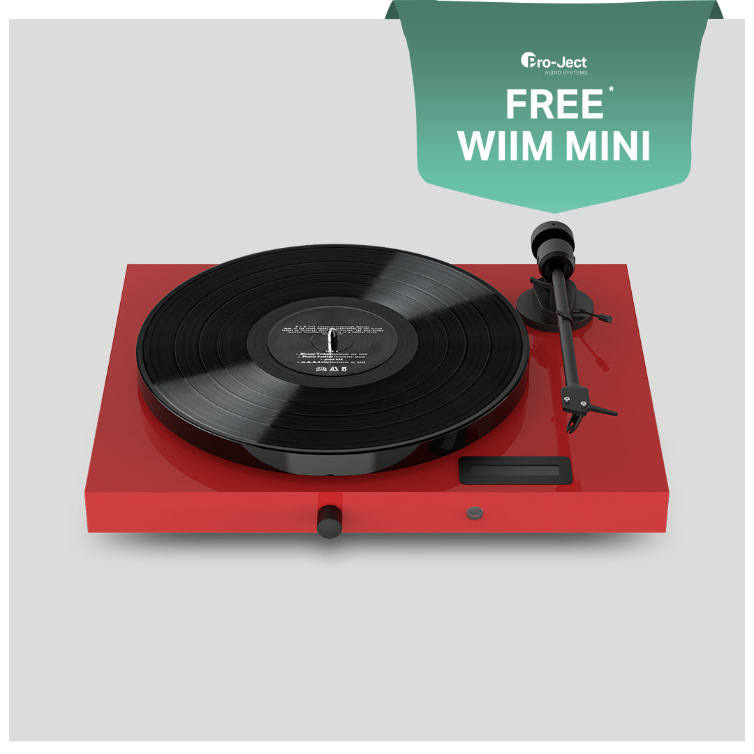 Pro-Ject Juke Box E1 Plug-And-Play Turntable with FREE WIIM MINI