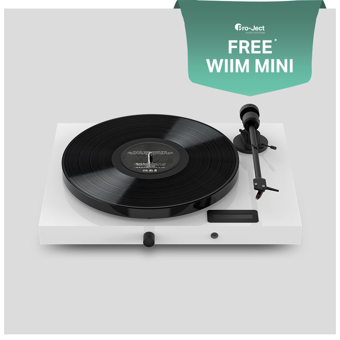 Pro-Ject Juke Box E1 Plug-And-Play Turntable with FREE WIIM MINI