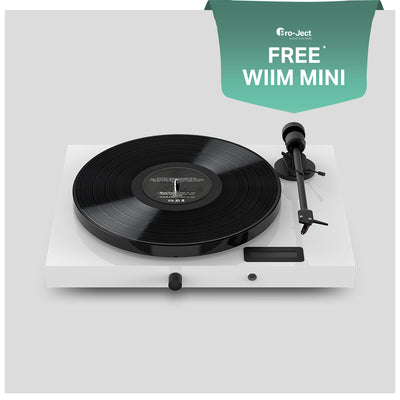 Pro-Ject Juke Box E1 Plug-And-Play Turntable with FREE WIIM MINI