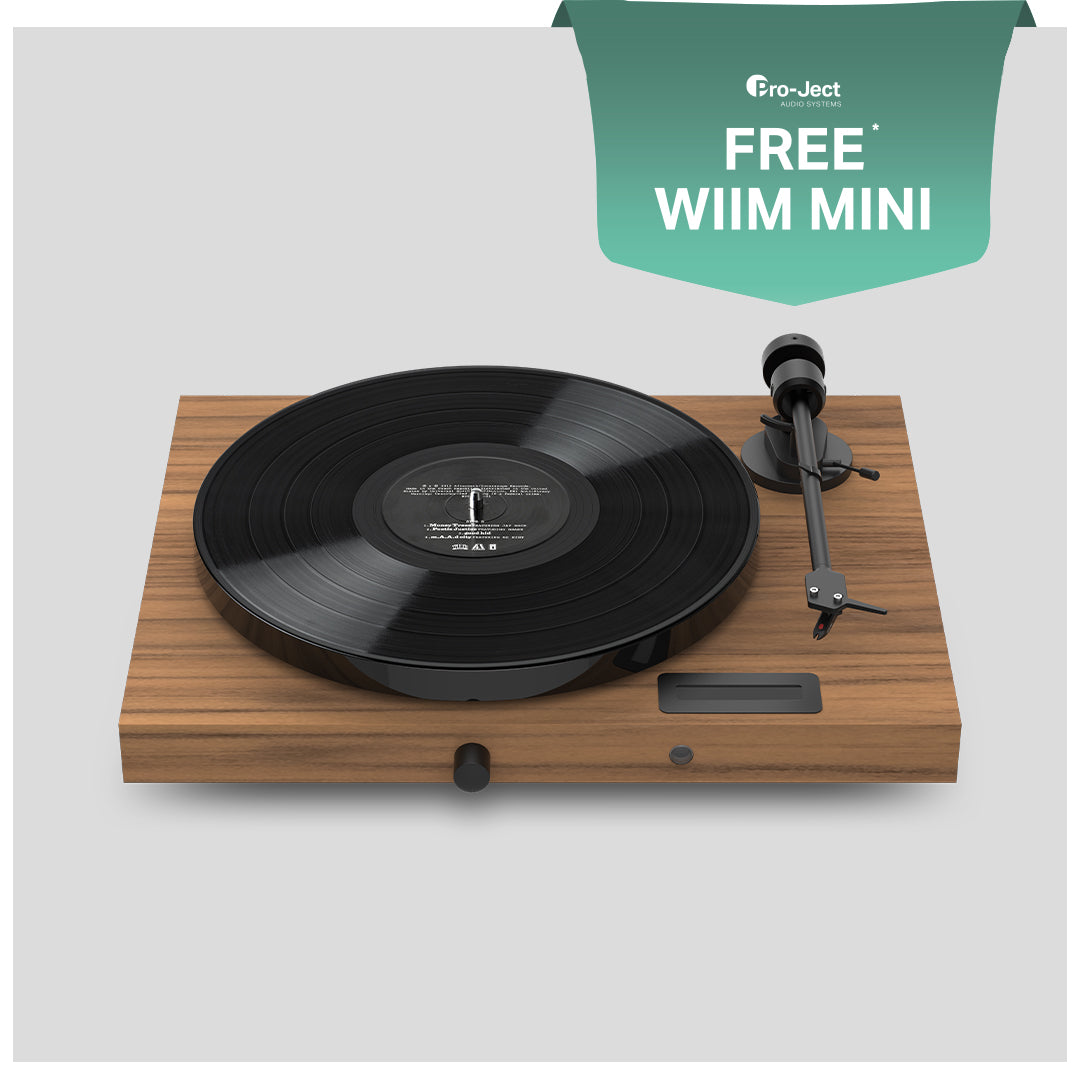 Pro-Ject Juke Box E1 Plug-And-Play Turntable with FREE WIIM MINI