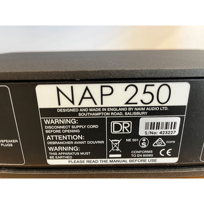 Naim NAP 250-DR Power Amplifier - Pre-Owned