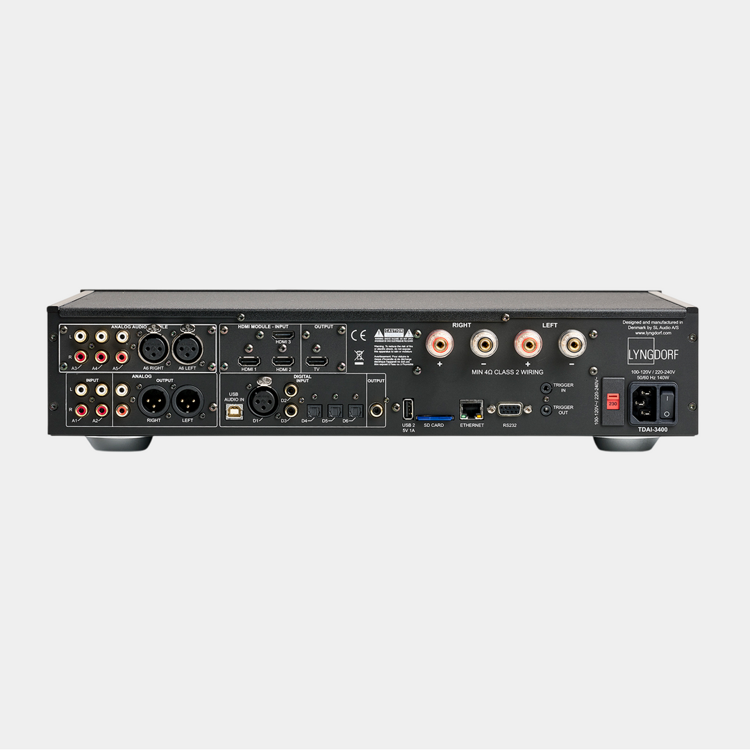 Lyngdorf TDAI-3400 Streaming Integrated Amplifier