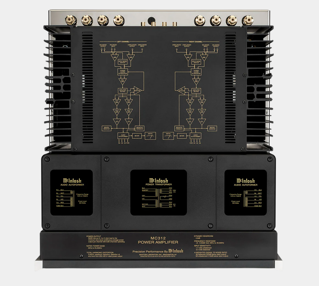 McIntosh MC312 Stereo Power Amplifier