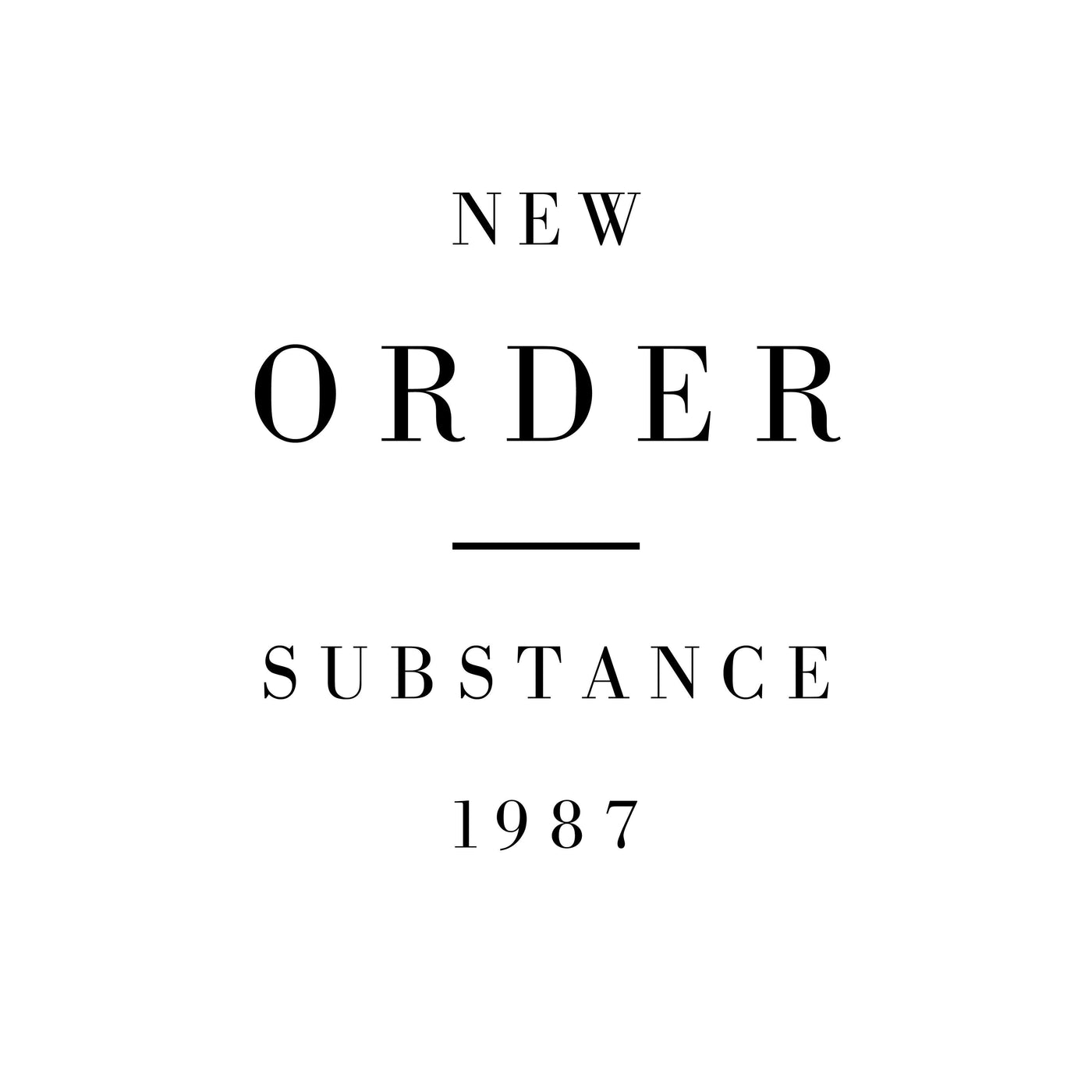 New Order Substance Remaster Limited Red & Blue Coloured Vinyl