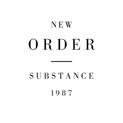 New Order Substance Remaster Limited Red & Blue Coloured Vinyl