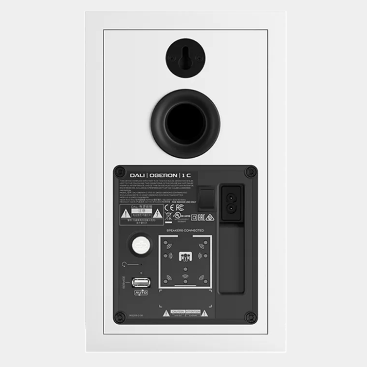 Dali Oberon 1C Active Bookshelf Loudspeakers with SoundHub Compact - Ex-Demonstration