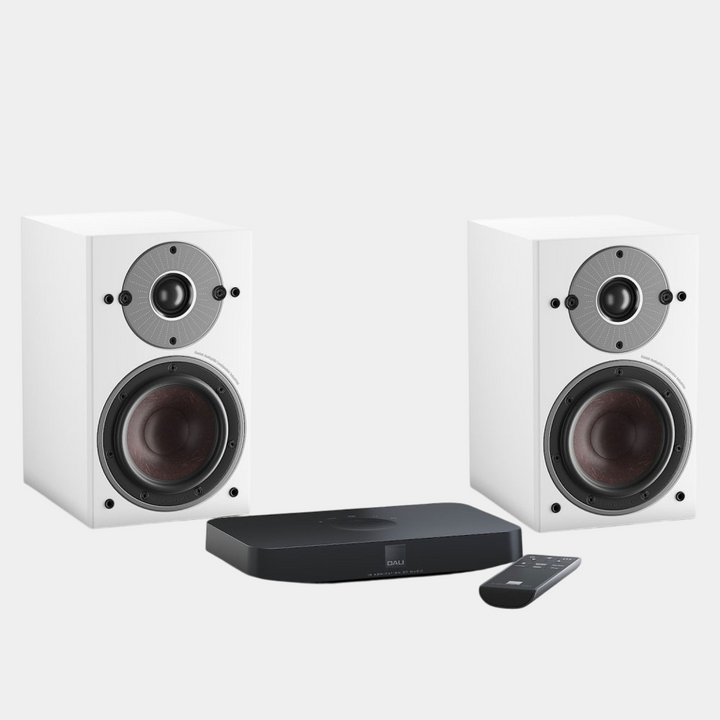 Dali Oberon 1C Active Bookshelf Loudspeakers with SoundHub Compact - Ex-Demonstration
