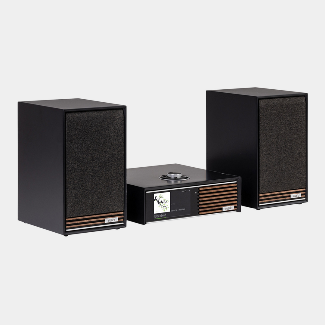 Ruark R610 Music Console & Sabre-R Bookshelf Speakers System