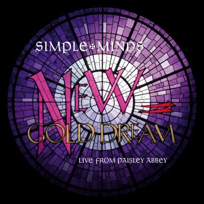 Simple Minds - New Gold Dream Live From Paisley Abbey Red & Black Marble Vinyl LP