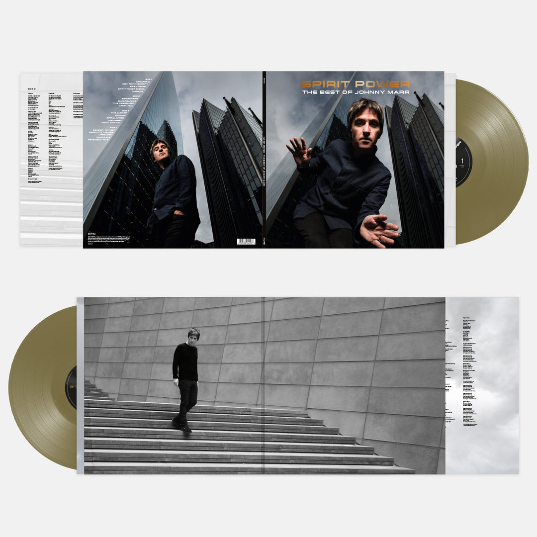 Johnny Marr Spirit Power: The Best Of Johnny Marr Gold Vinyl 2LP RSD Stores Exclusive