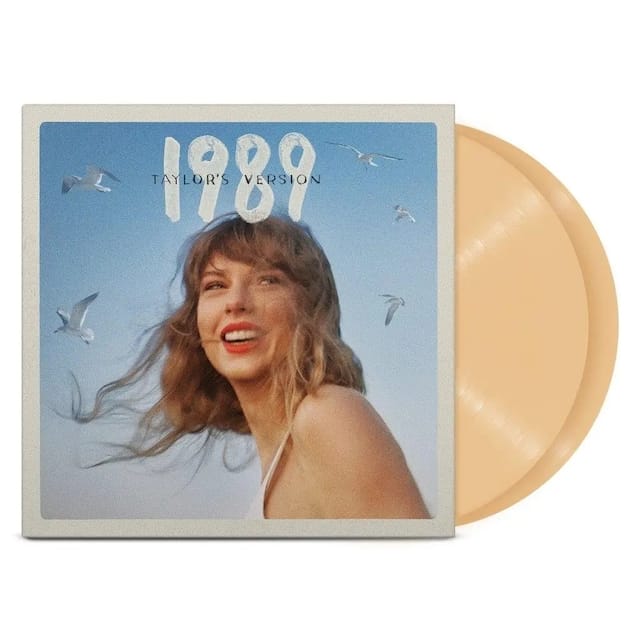 Taylor Swift 1989 Taylor's Version Limited Tangerine Coloured Vinyl