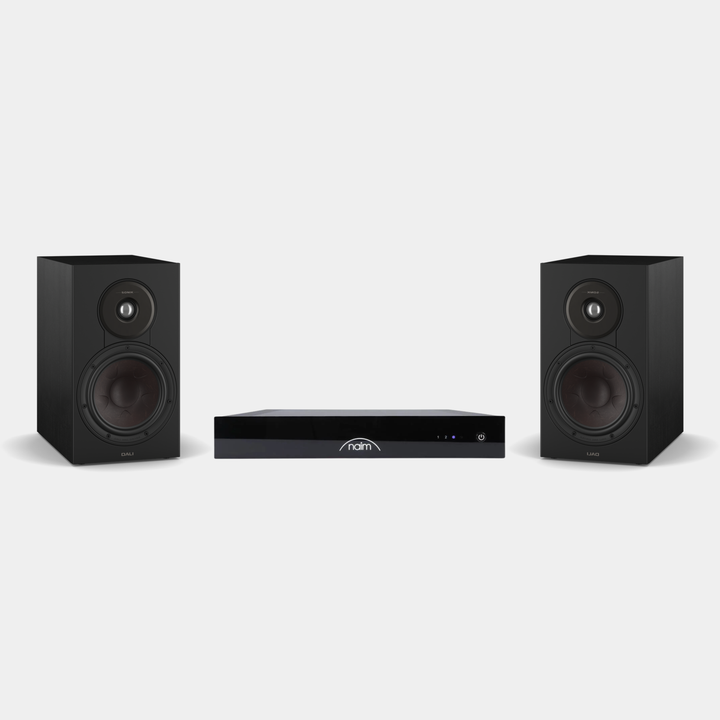 Dali + Naim - Low-Profile Streaming System Bundle