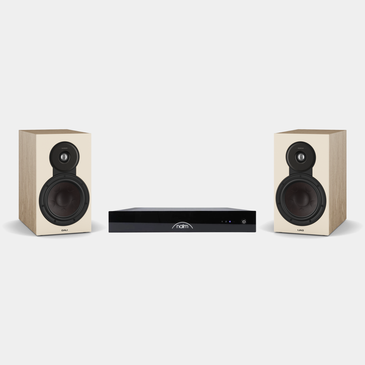 Dali + Naim - Low-Profile Streaming System Bundle