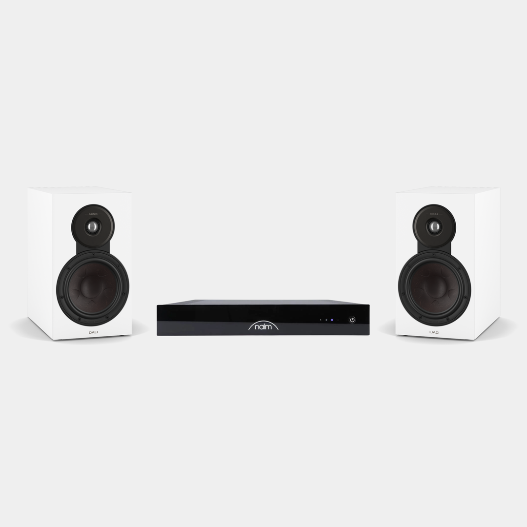 Dali + Naim - Low-Profile Streaming System Bundle
