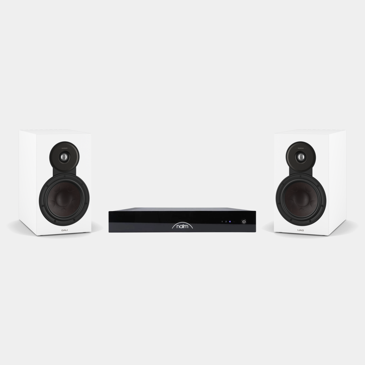 Dali + Naim - Low-Profile Streaming System Bundle