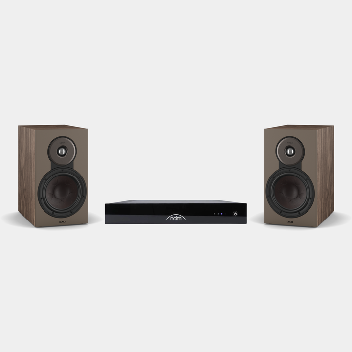Dali + Naim - Low-Profile Streaming System Bundle