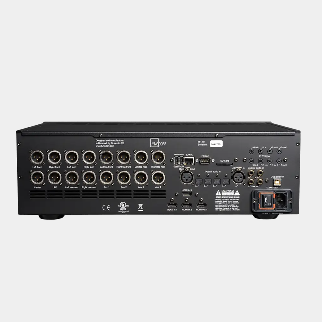 Lyngdorf MP-40 2.1 AV Processor
