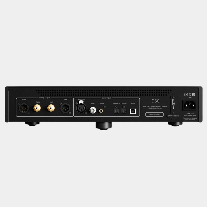 Hegel D50 "Raven" DAC - Reference Digital to Analogue Convertor