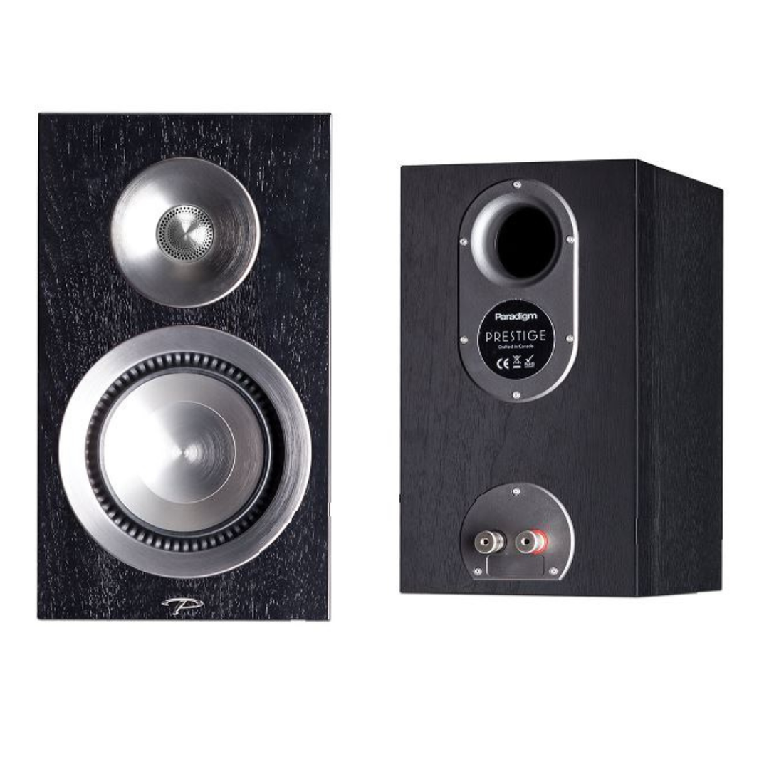 Paradigm Prestige 15B Standmount Speakers Black Walnut - Pre Loved