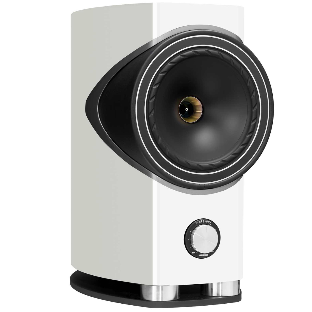 Fyne Audio F1-8 Standmount Loudspeakers - Piano Gloss White