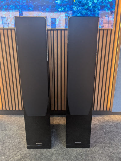 Spendor A9 Floorstanding Speakers in Piano Gloss Black - Pre-Owned