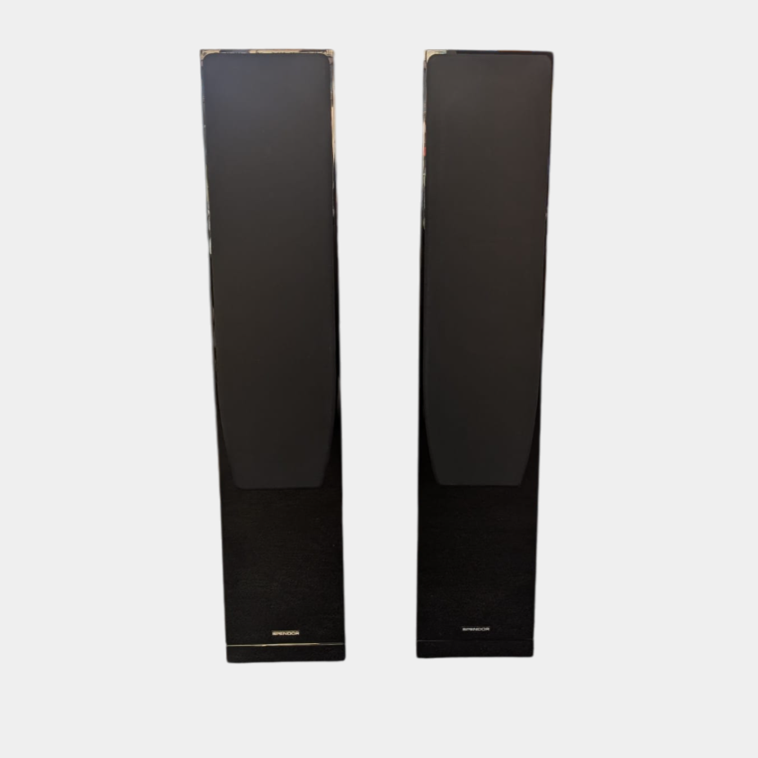 Spendor A9 Floorstanding Speakers in Piano Gloss Black - Pre-Owned