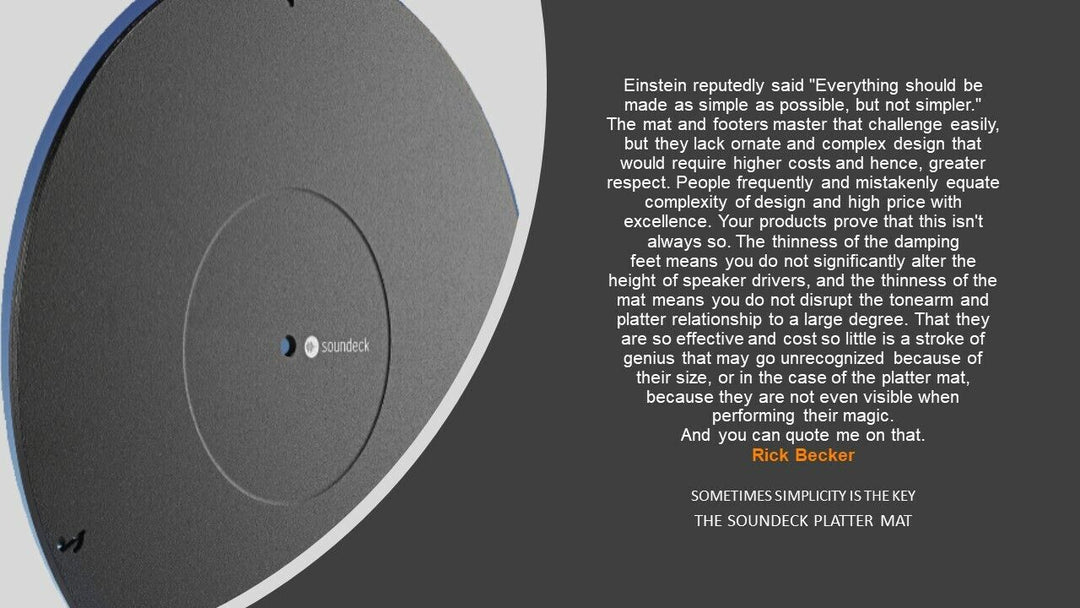 Soundeck Platter Mat