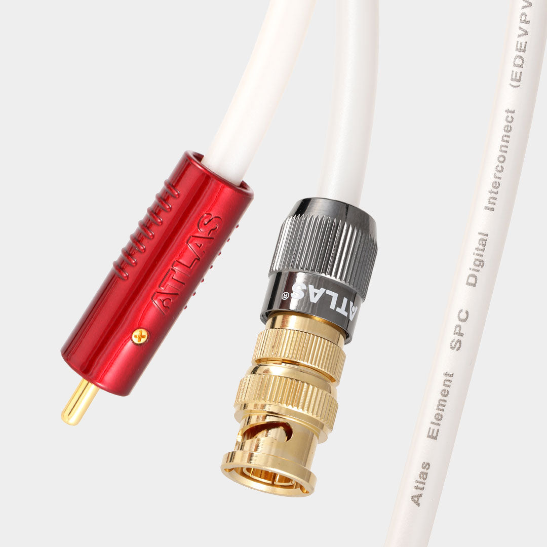 Atlas Element Achromatic RCA-BNC S/PDIF digital cable with BNC Connector | Holburn Online