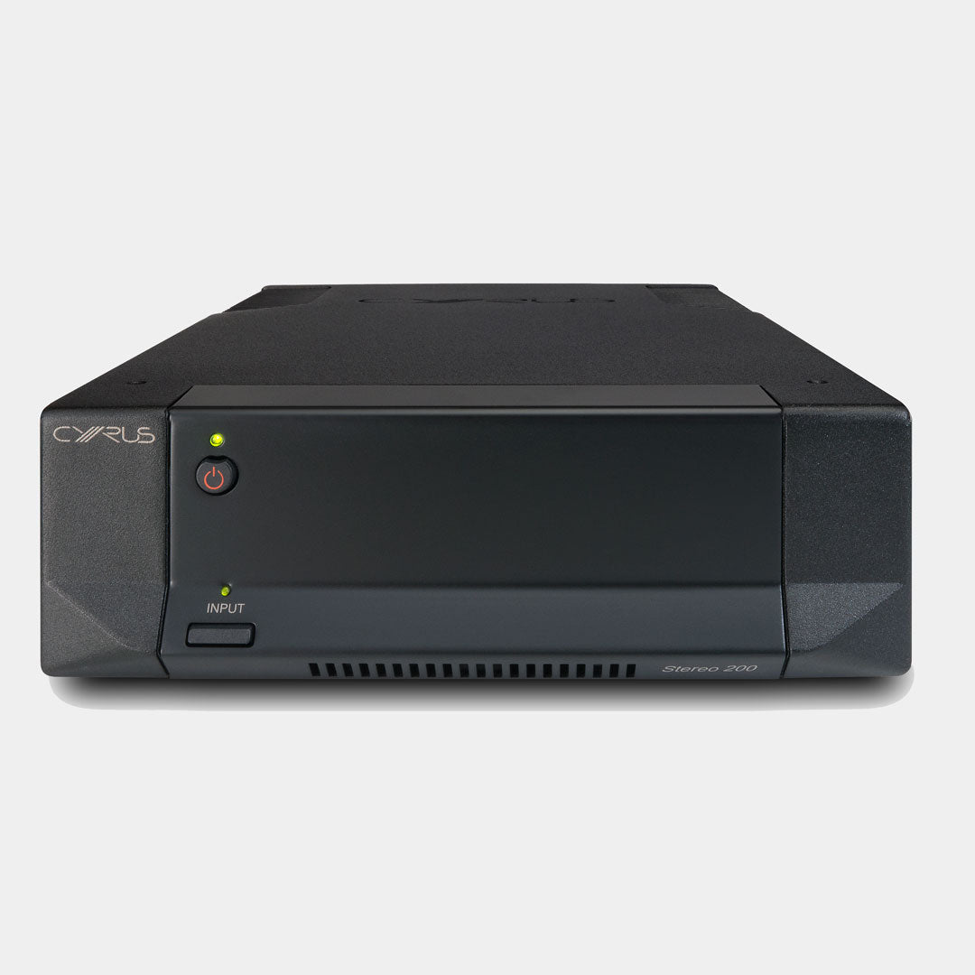 Cyrus Stereo 200 Power Amplifier Brushed Black - Pre Loved