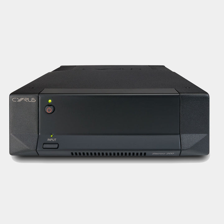 Cyrus Stereo 200 Power Amplifier Brushed Black - Pre Loved