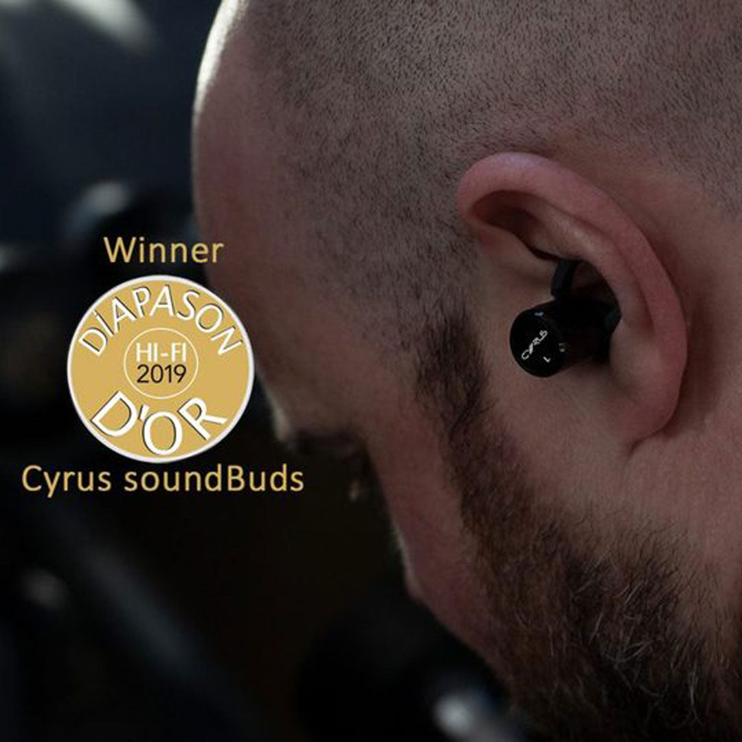 Cyrus Sound Buds Diapason HiFi 2019 D'or Winner