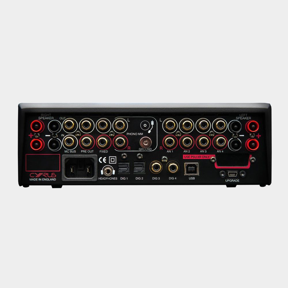 Cyrus i7-XR Integrated Amplifier Black | Rear | Holburn Online