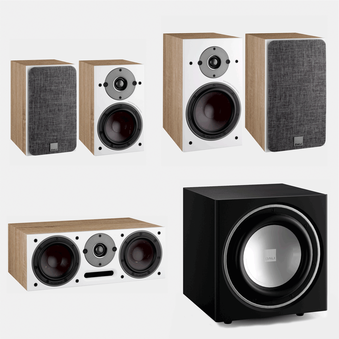 Dali Oberon 3 | 5.1 Speaker Package | White | Holburn Online