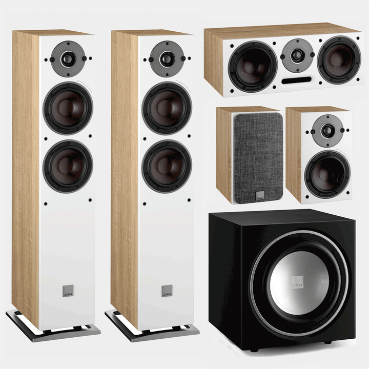 Dali Oberon 5 5.1 Oak | Speaker Package | Holburn Online