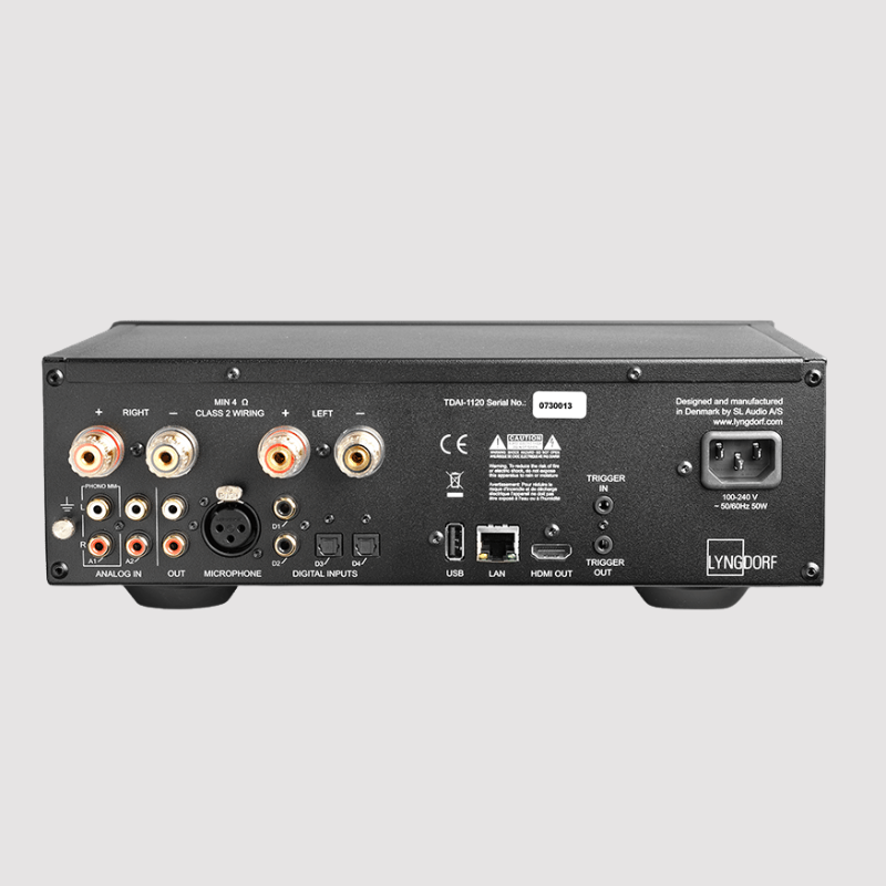 Lyngdorf TDAI-1120 Streaming Amplifer with HDMI & Phono Stage