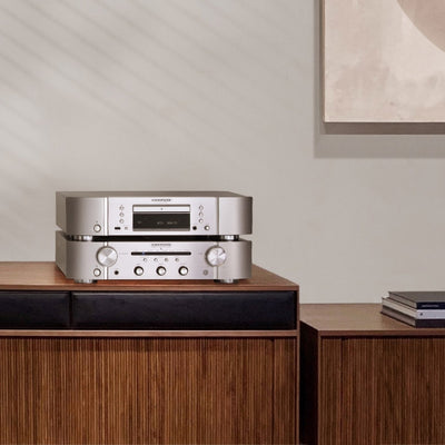 a pre amplifier called the 6007 by Marantz, combined with their CD player