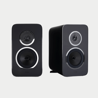 Rega Kyte | Loudspeakers | Front View | Pair | Black | Holburn Online