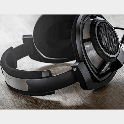 Sennheiser HD800s | Over Ear Wired Headphones | Lifestyle View | Matte Black | Holburn Online 