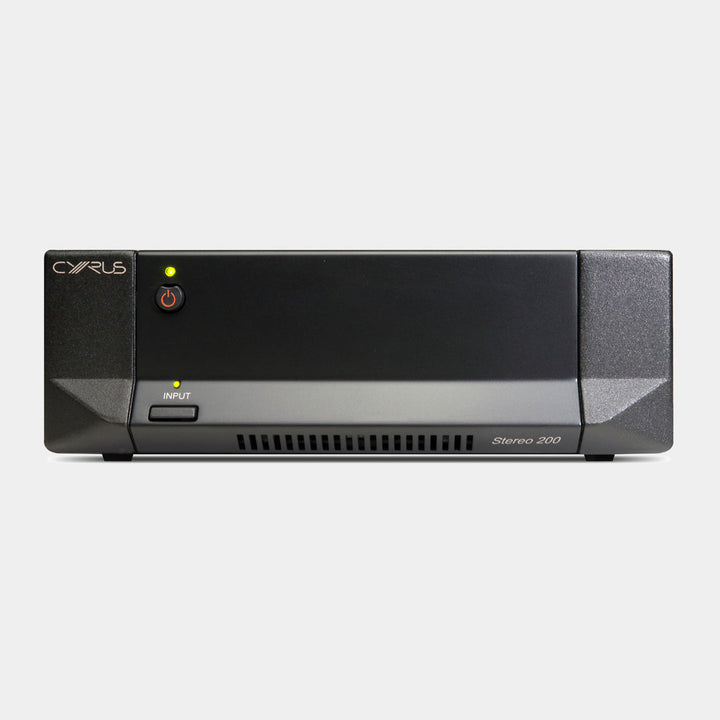Cyrus Stereo 200 Power Amplifier Brushed Black - Pre Loved