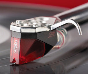 Ortofon | 2M Red Cartridge | Moving Magnet | On Tone Arm | Lifestyle Shot | Holburn Online