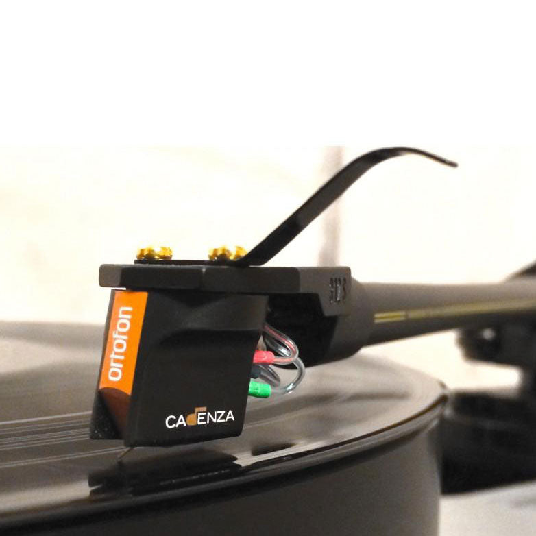 Ortofon | Cadenza Bronze Cartridge | Moving Coil | On Tonearm | Lifestyle Shot | Holburn Online