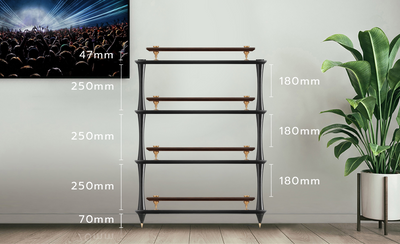 Quadraspire X-Reference Hi-Fi Rack