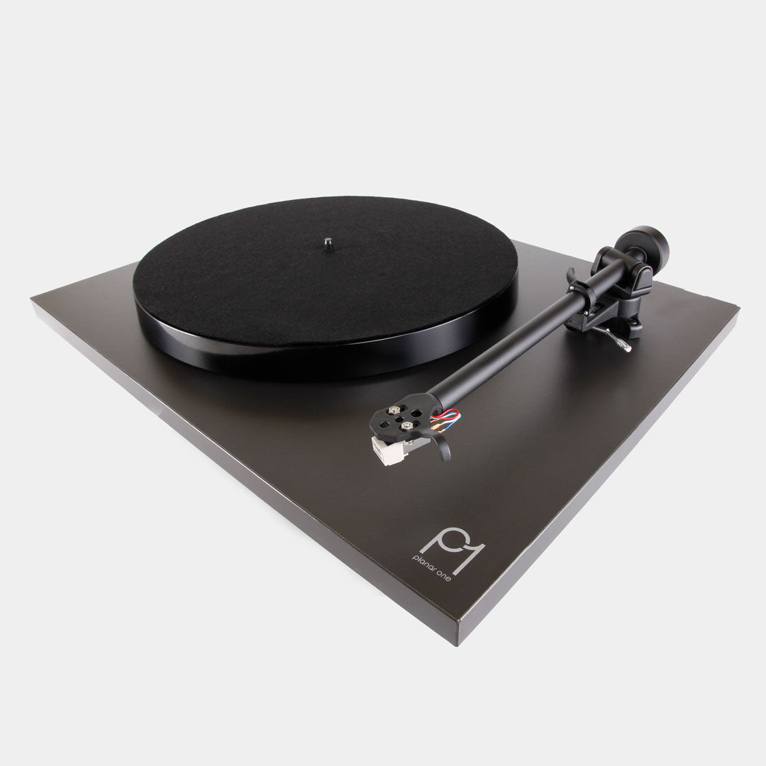 Rega Planar 1 | Turntable | Matt Black | Holburn Online