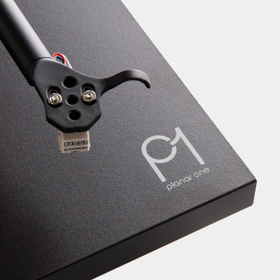 Rega Planar 1 | Turntable | Close up | Matt Black | Holburn Online