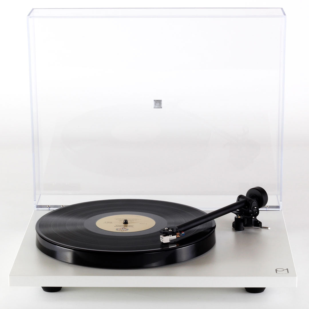 Rega Planar 1 | Turntable with Lid | White Matt | Holburn Online