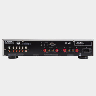 Total A11 Tribute Integrated Amplifier | Silver | Rear | Holburn Online