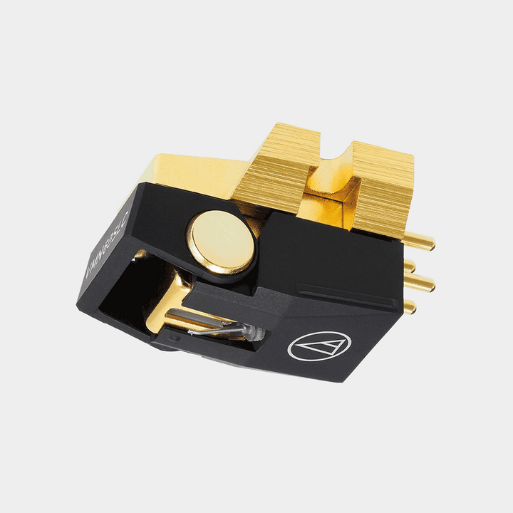 Audio Technica VM760SLC Moving Magnet Cartridge | Black and Gold | Hero Shot | Holburn Online